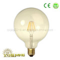 Ampoule de filament de G125 LED colorée par or 5W